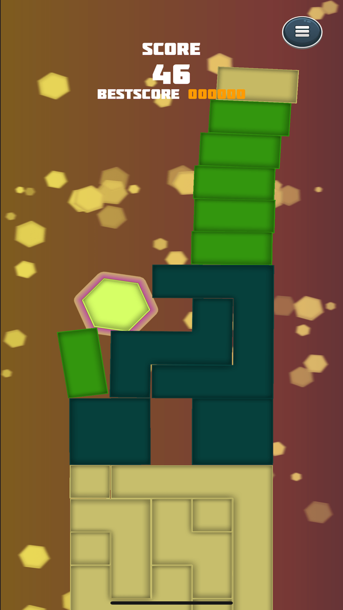 HEXA FALL - Balance a Hexagon