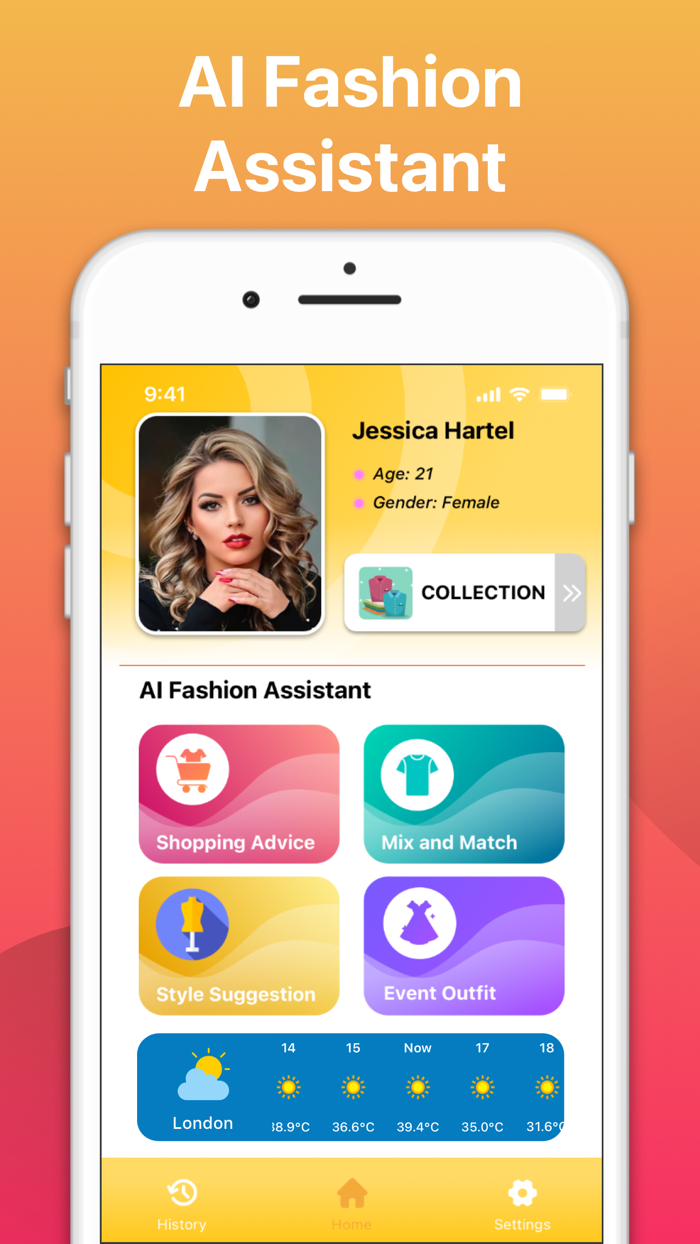 AI Fashion Assistant App