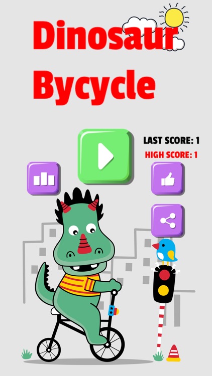 Dinosaur Bycycle screenshot-3