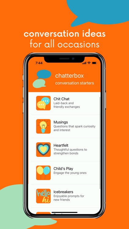 Chatterbox: Conversation Ideas