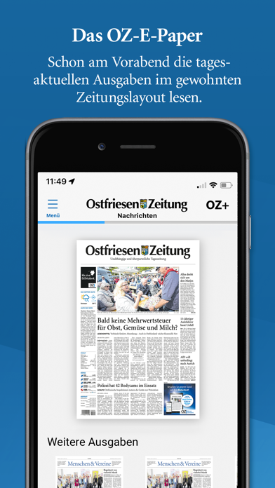 Ostfriesen-Zeitung screenshot 2