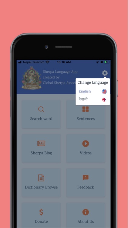 Sherpa Language App