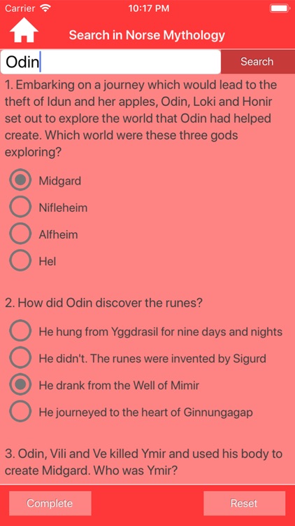 Norse Myths & Gods Trivia screenshot-4