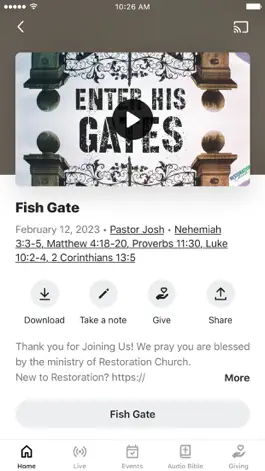 Game screenshot Restoration Church NC apk