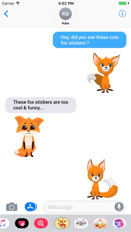 Cute Fox Emojis