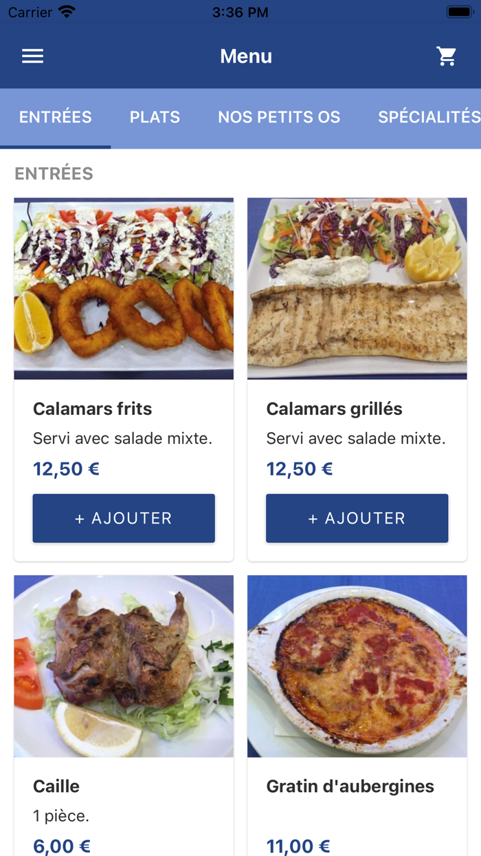 La Grillade chez Nikos