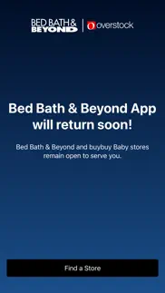 bed bath & beyond iphone screenshot 1