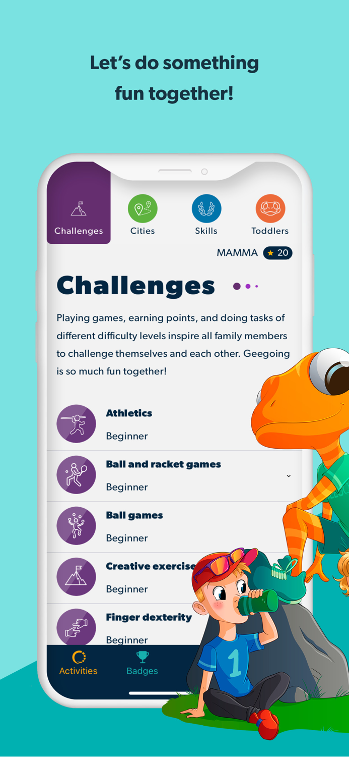 Geego  Activities for kids