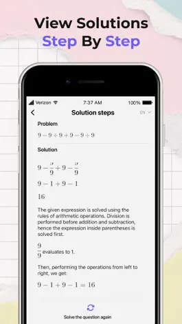 Game screenshot Math Solver - AI Homework Help hack