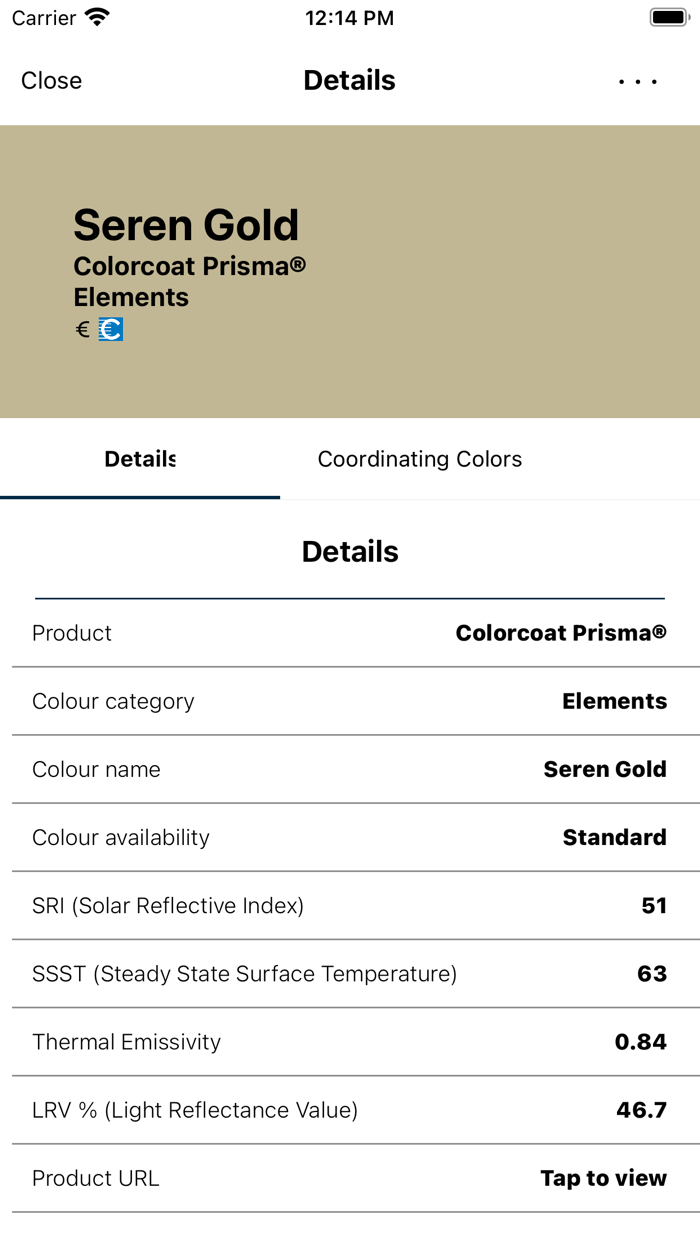 Tata Steel Colorcoat Compass