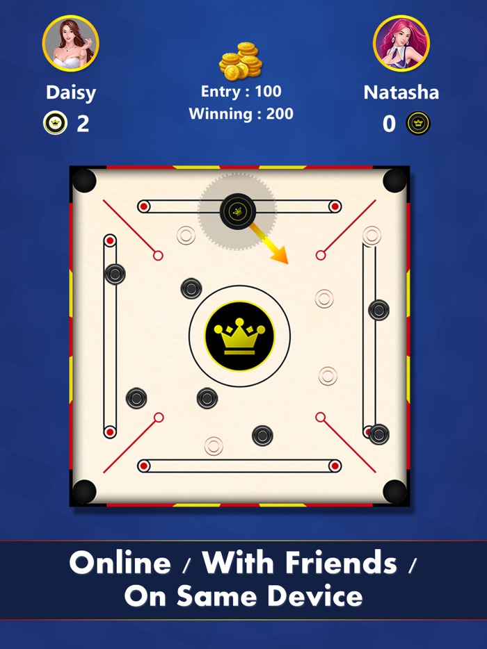 Carrom Master - Disc Pool Game
