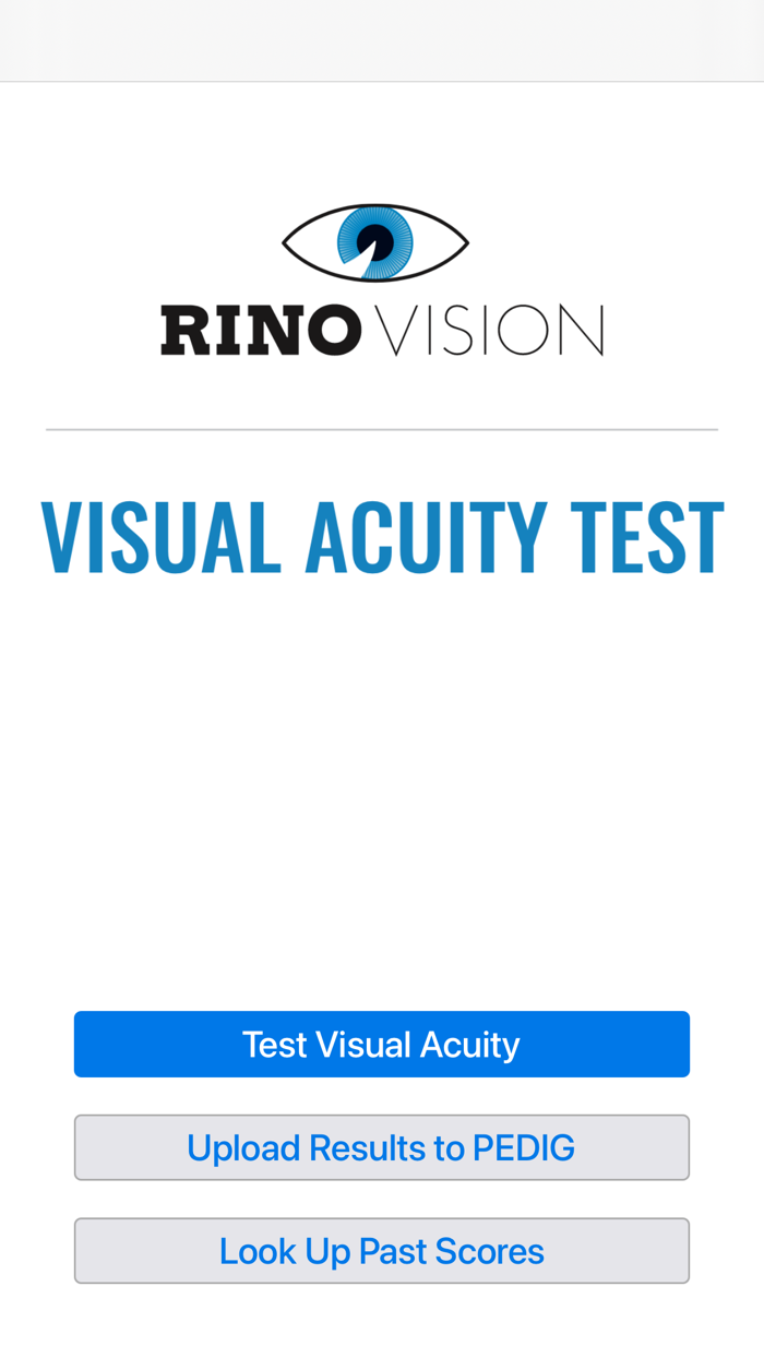 eETDRS Visual Acuity Test