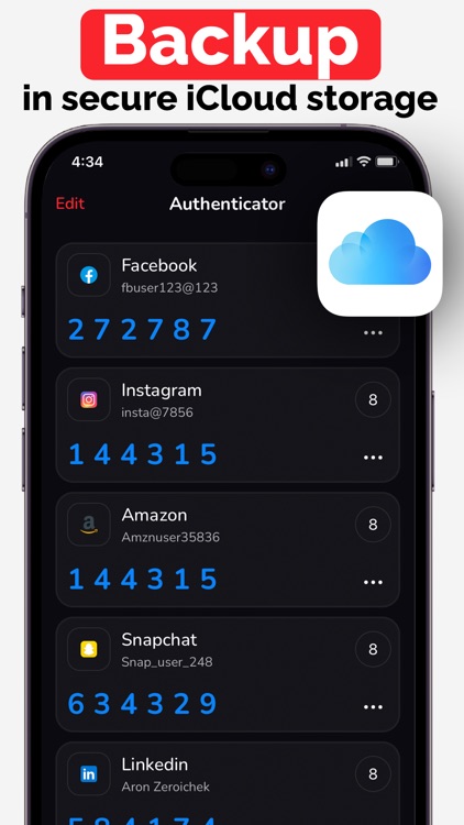 Authenticator App - 2FA, TOTP screenshot-3