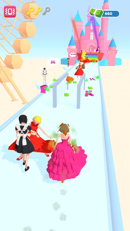 Princess Run 3D! screenshot-3