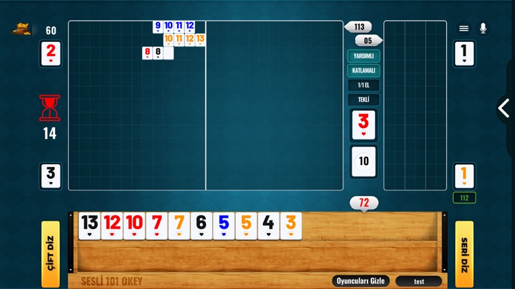 101 Yüzbir Okey Sesli screenshot-5