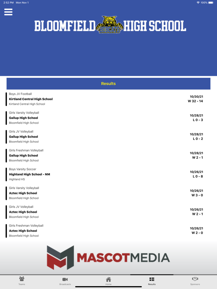 Bloomfield Athletics