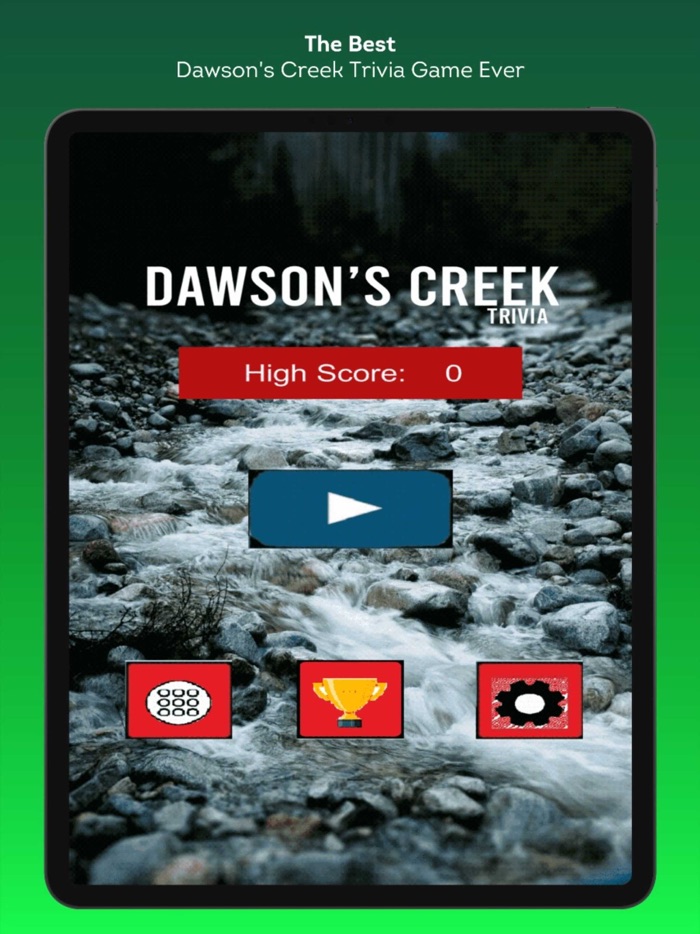 Dawsons Creek Trivia Quiz