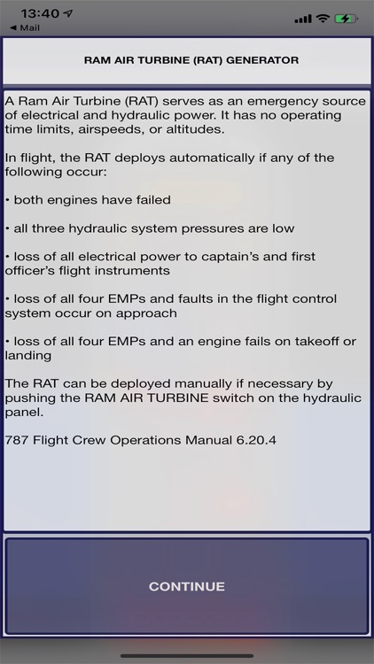 Boeing 787 Virtual Panel