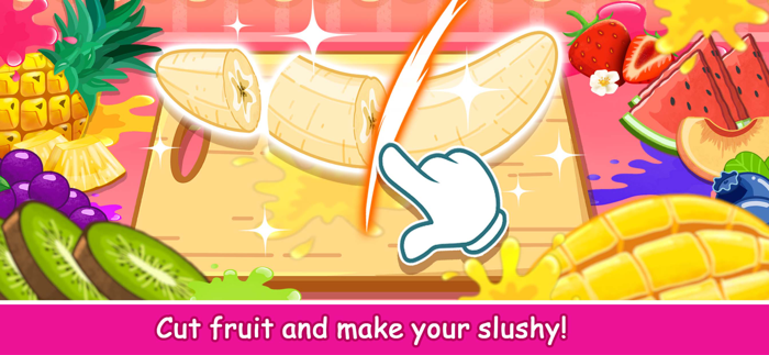 Wolfoo Make Rainbow Slushy