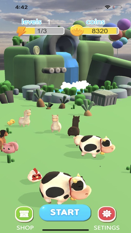 Solitaire 3D Cute Animals