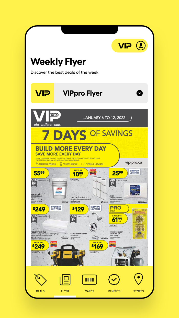 VIPpro, Lowe’s RONA Réno-Dépôt