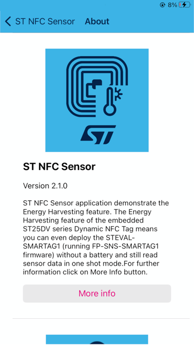 ST NFC Sensor screenshot 4