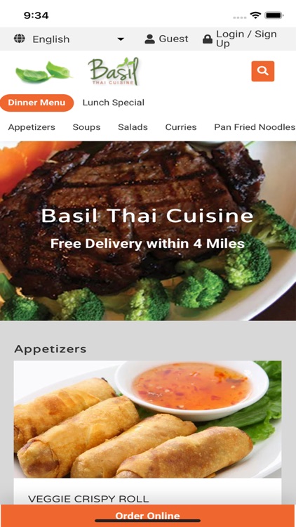 Basil Thai Cuisine HB