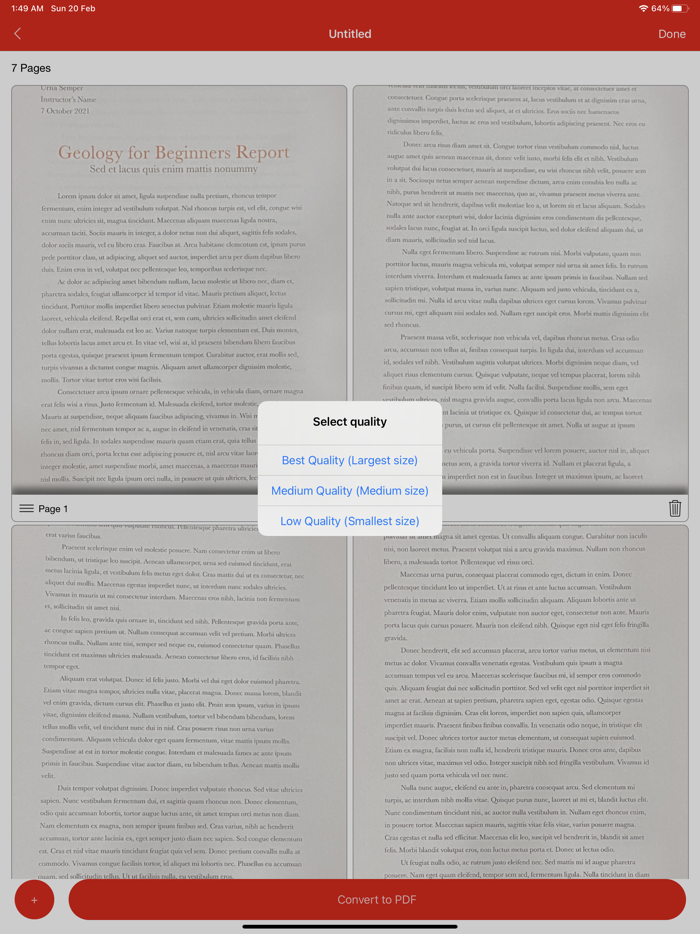 Photo to PDF Converter - PDFO