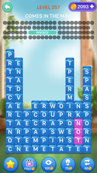 【图】Word Tiles Swipe: Search Games(截图3)