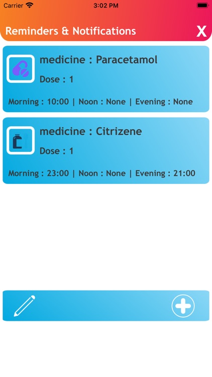 Medicine Reminder Notification