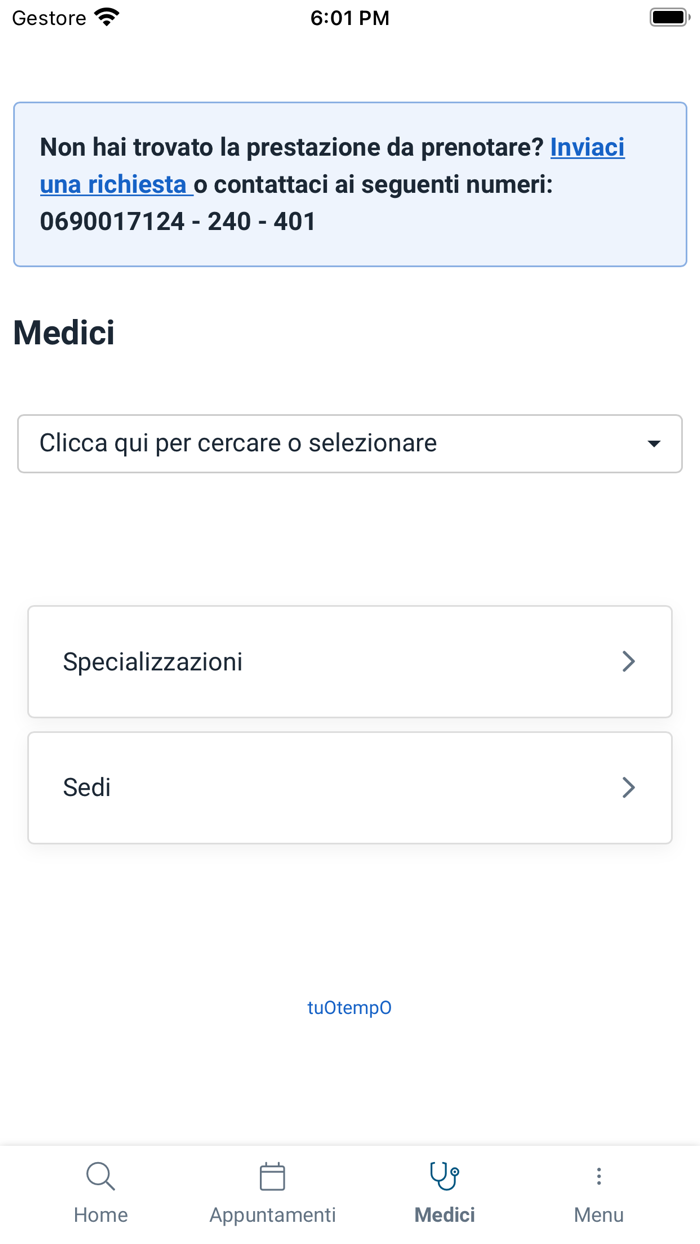 Nomentana Hospital - Prenota