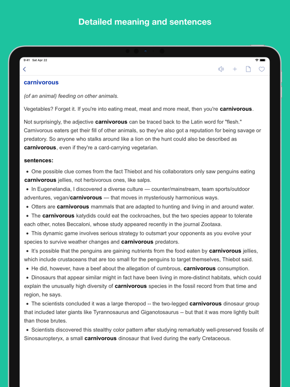 Vocabulary for IELTS test screenshot 3