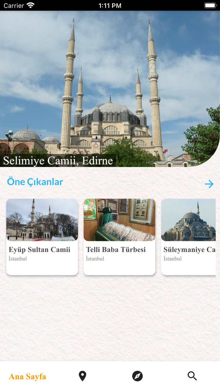 Cami ve Kutsal Mekanlar