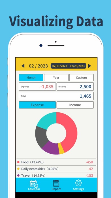 Budget & Expenses Tracker: App screenshot 4