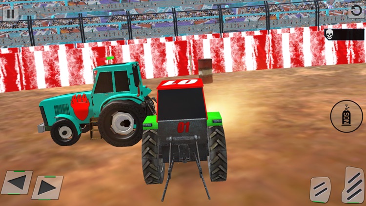 Tractor Demolition Derby Game