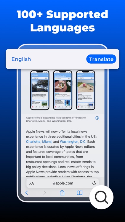 Website Translator for Safari