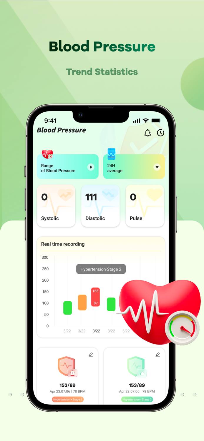 Blood Pressure Monitor App