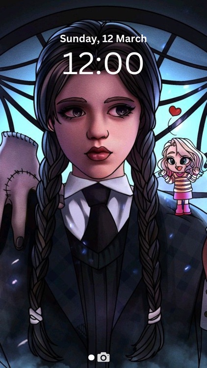 Wednesday Addams Wallpaper 4k