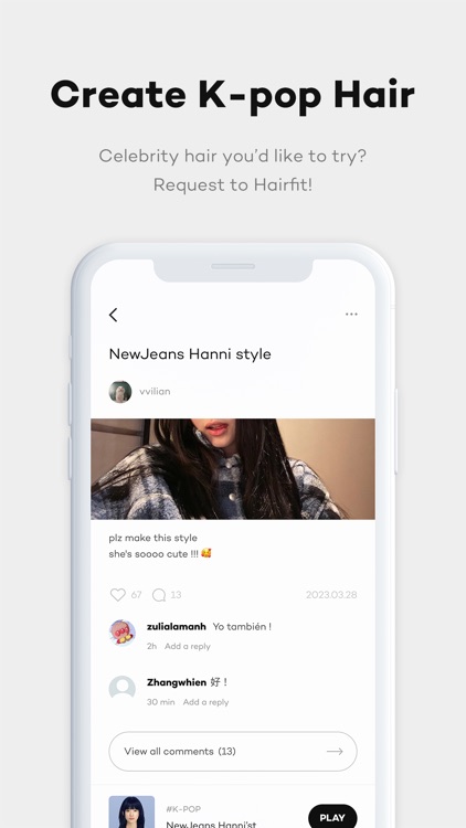 Hairfit - K-POP HairStyle screenshot-4