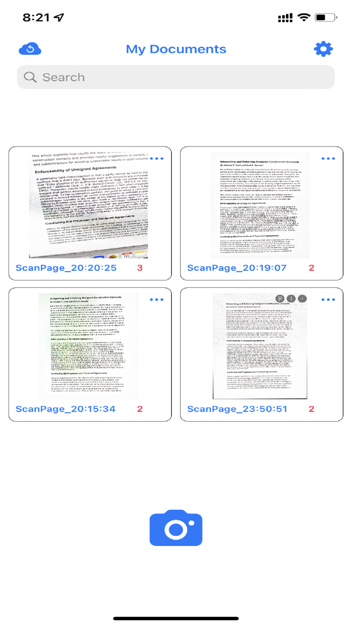 iPagesScannerDocs Scanner App