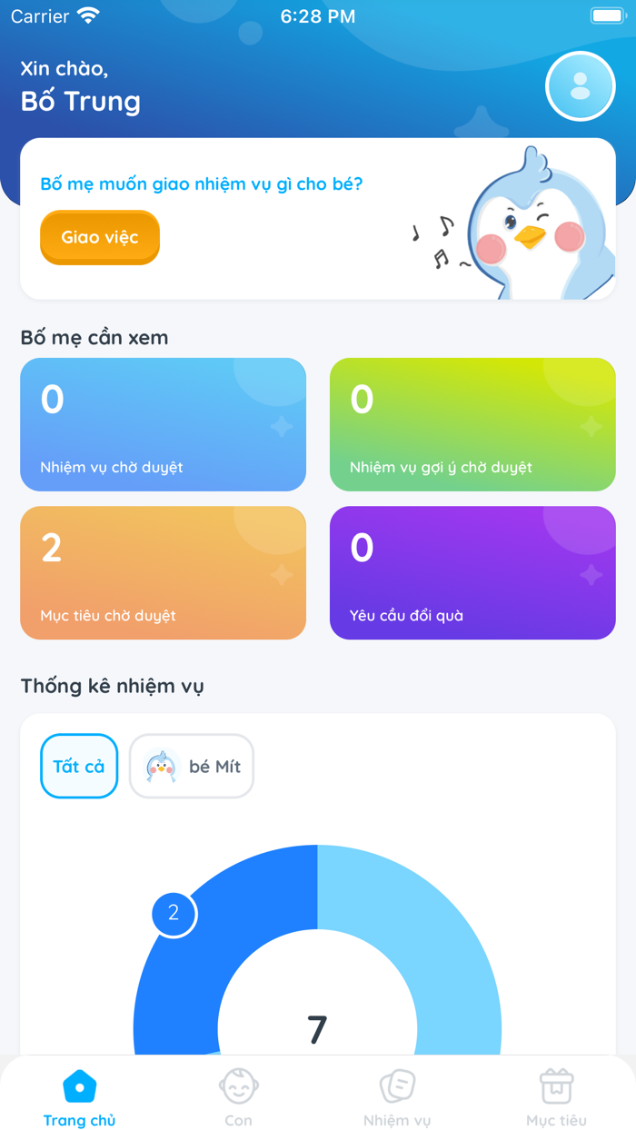 Penta Vươn xa cng bé