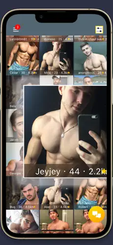 Screenshot 2 myBOY - Gay Chat & Dating iphone
