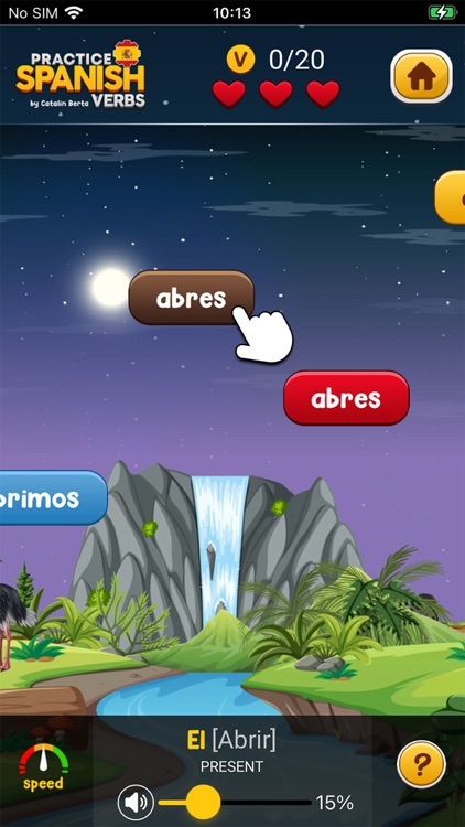 Learn Spanish Verbs Game Extra