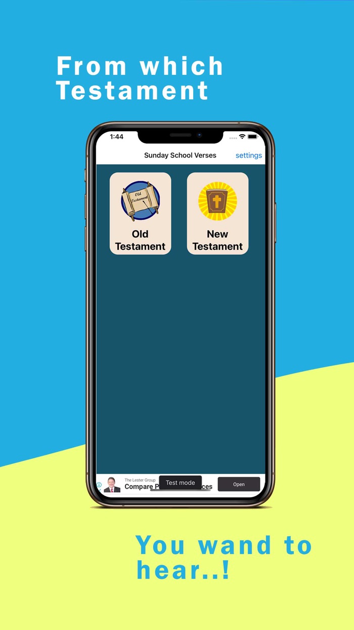 Sunday School Verses