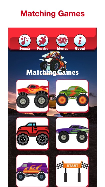 Monster Truck Games For Kids! screenshot-3