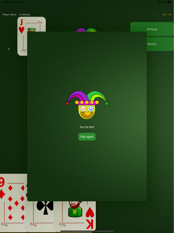 Durak Russian Soviet Card Game