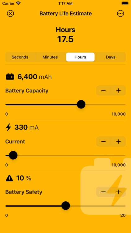 Battery Life Estimate