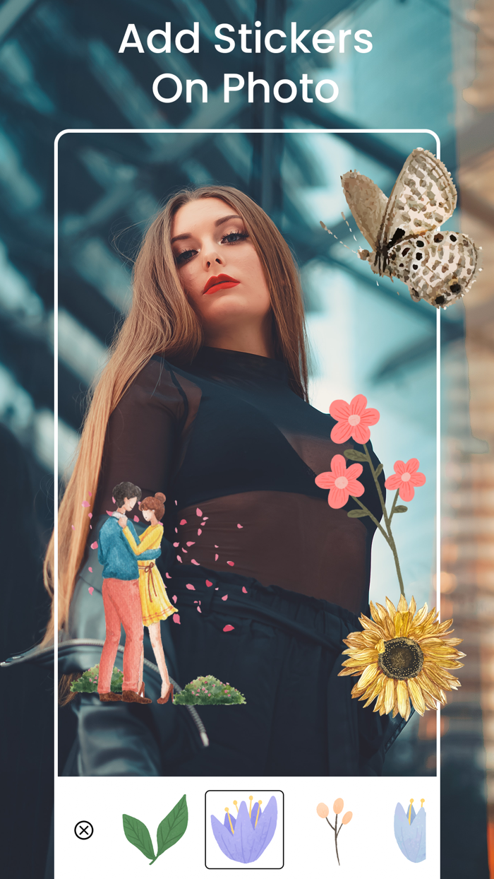 Butterfly Photo Frame Editor