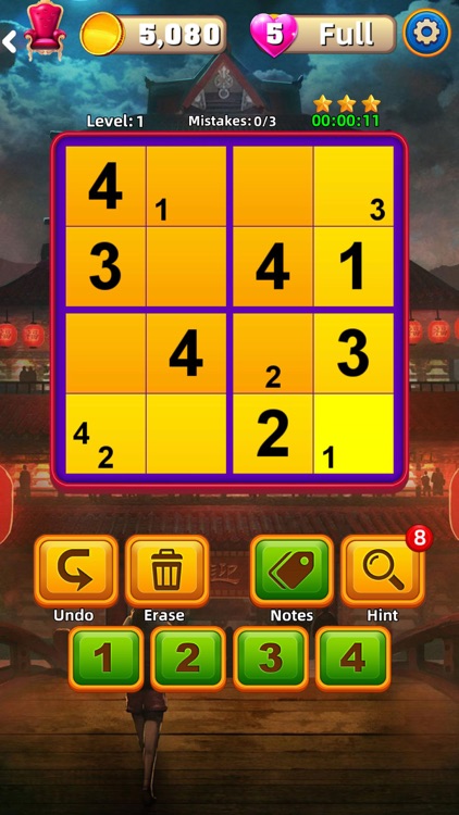 Sudoku-Brain Puzzle Challenge screenshot-3