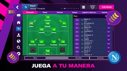Football Manager 2022 Mobile iPhone Capturas de pantalla